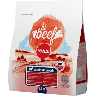 Hi Beef Dog Adult All Breeds Manzo Fresco