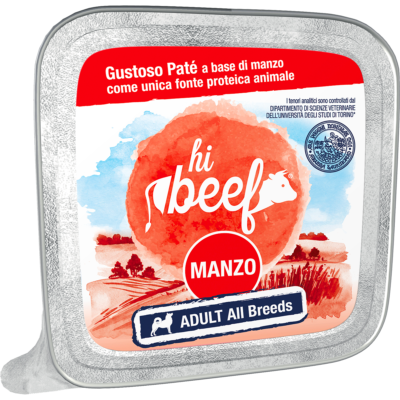 Hi Beef Adult Patè Manzo 300G