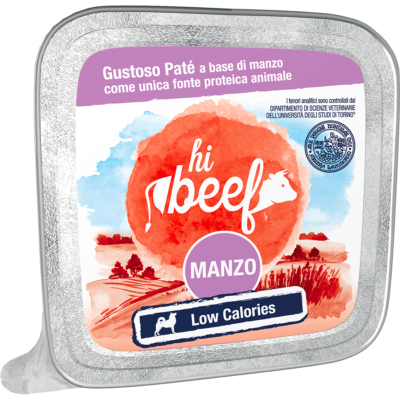 Hi Beef Adult Light Patè Manzo 300G