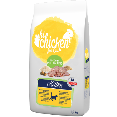 Hi Chicken Kitten Pollo e Riso 1.2KG