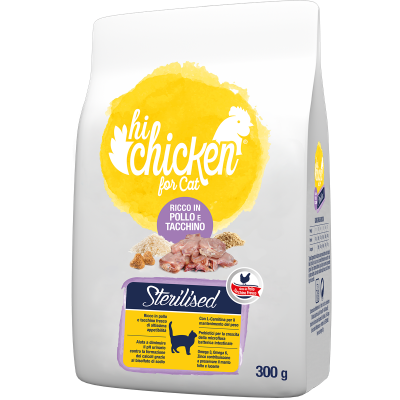 Hi Chicken Cat Adult Sterilised 300G