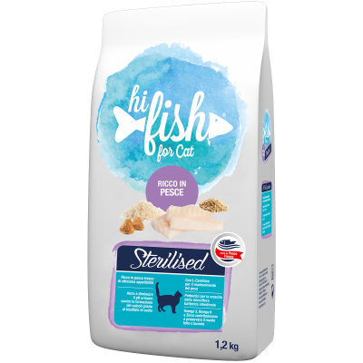 Hi Fish Cat Adult Sterilised al Pesce 1.2KG