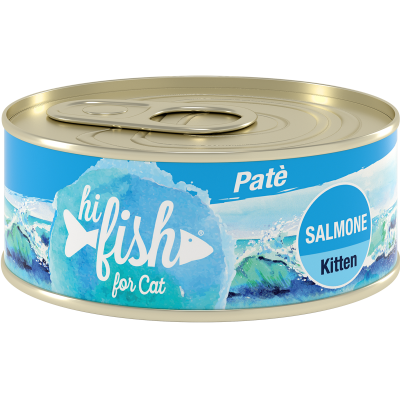 Hi Fish Kitten Patè Salmone 85G