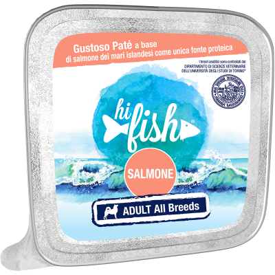 Hi Fish Dog Salmone 100G