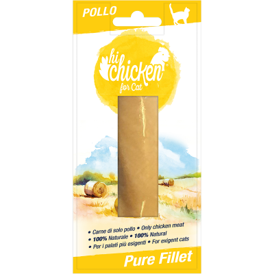 Hi Chicken Pure Fillet Pollo Gatto 15G