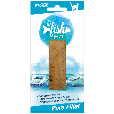 Hi Fish Cat Pure Filetti di Pesce 15G