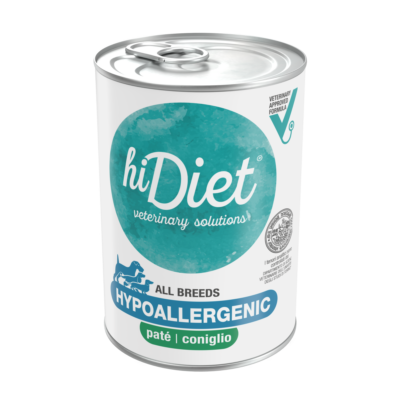 Hi Diet Dog Hypoallergenic Patè con Coniglio 400G